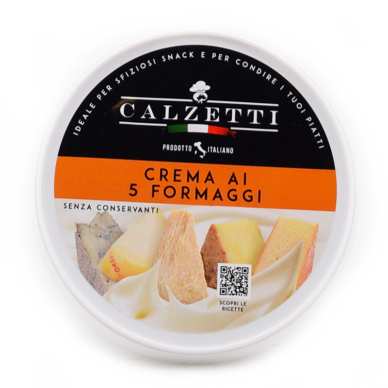 Calzetti Crema Ai Cinque Formaggi 125g