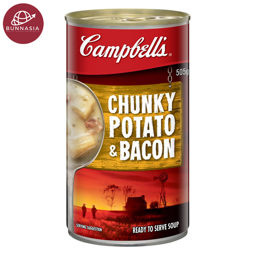 Campbell's Chunky Potato &amp; Bacon Soup Flavor 505g 