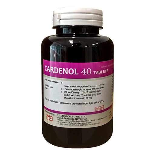 Cardenol 40 Contains 1000 tablets