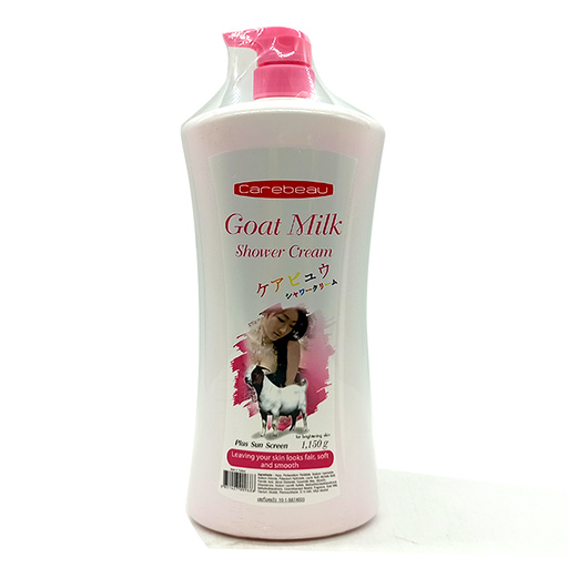 Carebeau Goat Milk Formula Shower Cream For Brightening Skin ຂະໜາດ 1.150ml