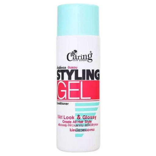 Caring Styling Gel Wet Look &amp; Glossy Just Bearing Styling Water Gel ປະລິມານ 245ml