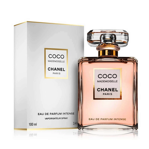large bottle of coco chanel mademoiselle perfume