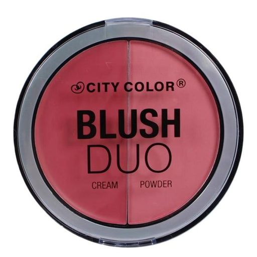 City Color Blush Duo Cream Powder C-0023-1 ສີບົວ