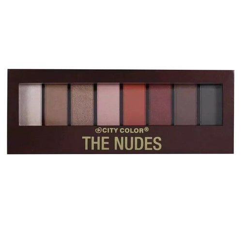 City Color The Nudes Eyeshadow Palette 8g E-0071