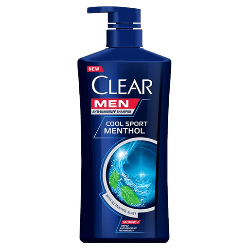 Clear Men Cool Sport Menthol Anti-Dandruff Shampoo Size 450ml