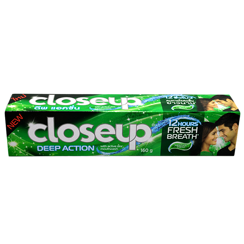 Close Up Deep Action Mental Flash Toothpaste Size 30g — Shopping-D ...