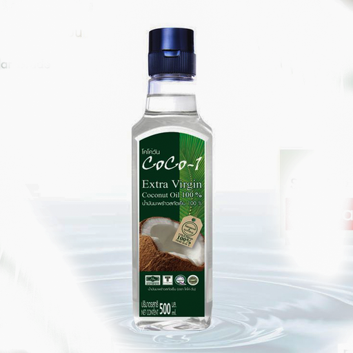 Coco-1 Extra Virgin Coconut Oil 100% Size 500ml
