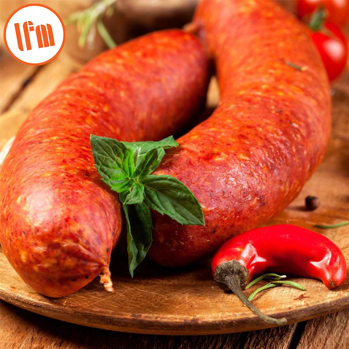 Chorizo ​​Sausages 3 pcs ຕໍ່ຊອງ. ຂະໜາດ 350g-450g