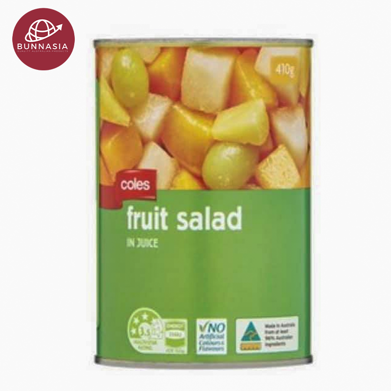 Coles Fruit Salad in Juice 410g