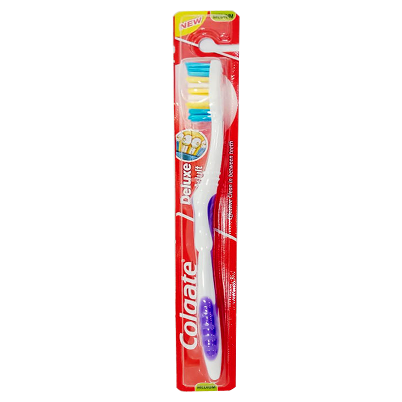 ແປງສີຟັນ Colgate Deluxe Adult Toothbrush Per pcs