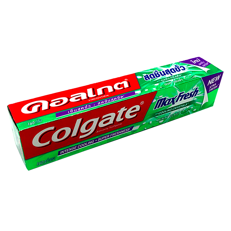 ຢາສີຟັນ Colgate Intense Cooling Super Freshiness Toothbrush Size 160g