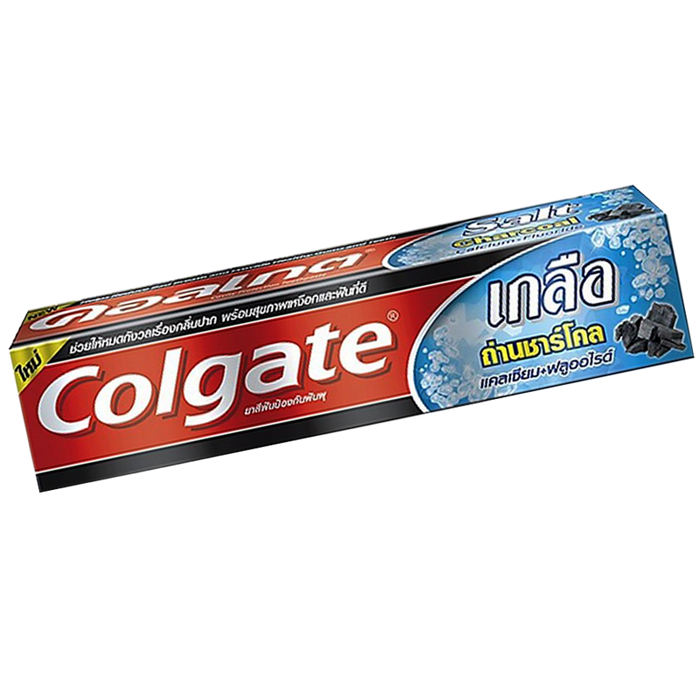 Colgate Salt Charcoal Calcium + Fluoride ຂະໜາດ 150g