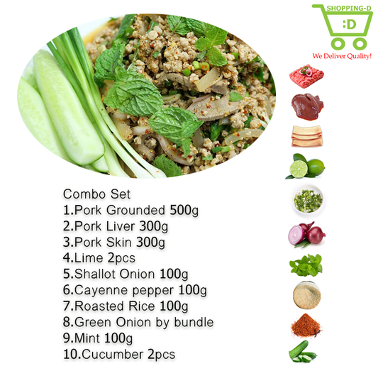 Combo Set Larb Moo