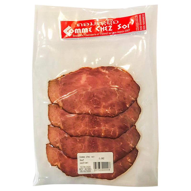 Comme Chez Soi Beef Pastrami ຂະໜາດ 0.062g