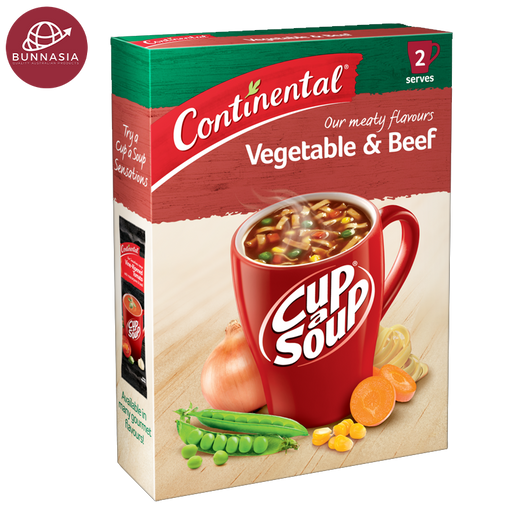 Continental Cup A Soup Vegetable & Beef 2 serves