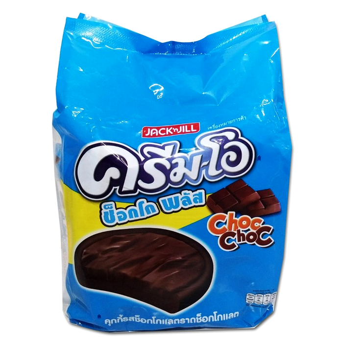 Cream-O Choco Plus Crunchy Chocolate Cookies With Chocolate 18g Pack of 24pcs