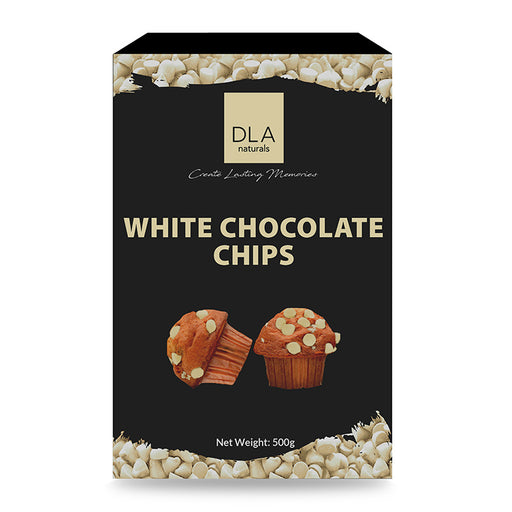 DLA White Chocolate Chips Flavor Profile 500g