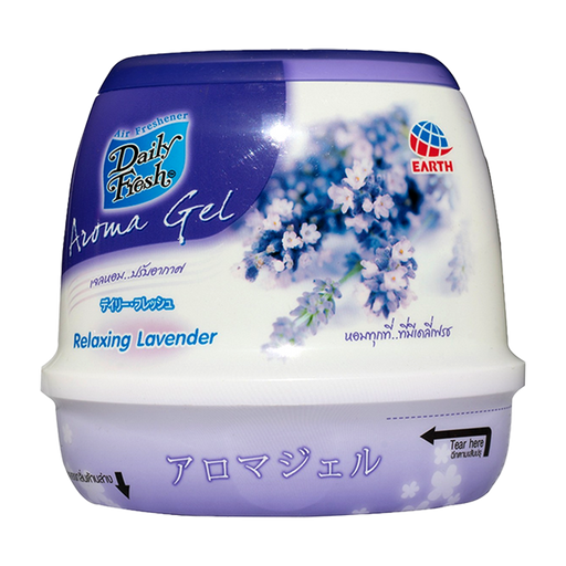 ຜະລິດຕະພັນປັບປາກາດ Daily Fresh Air Freshener Aroma Gel Relaxing Lavender Size 180g