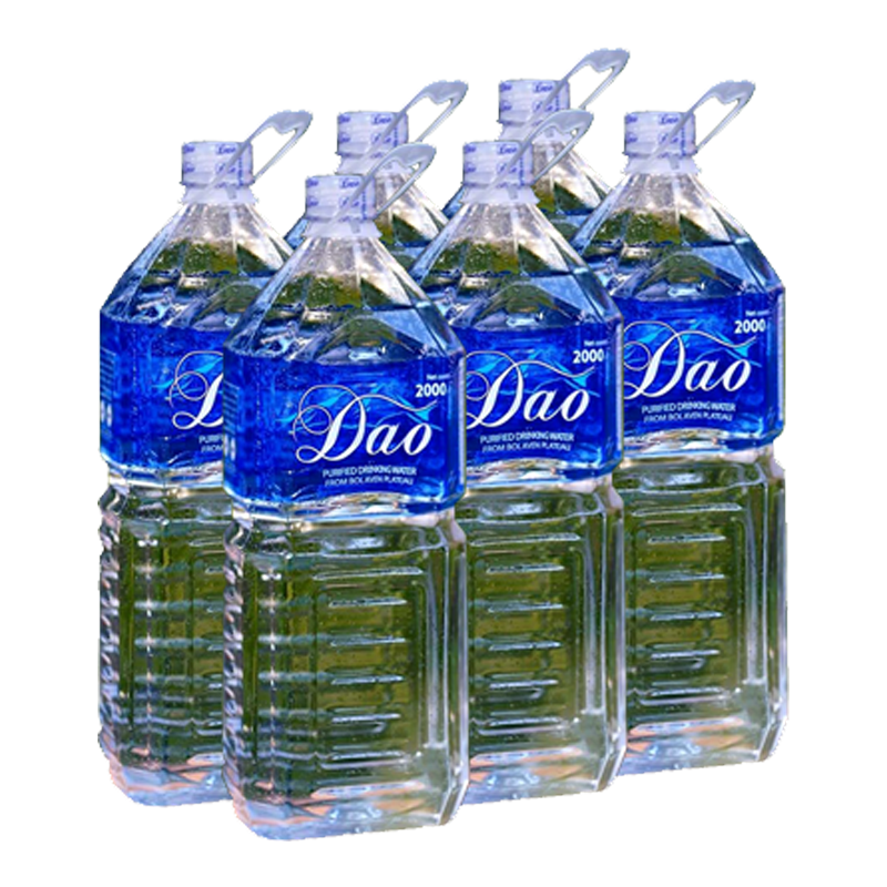 Dao Drinking Water 2000ml – Pack of 6 Bottles | Pure Lao Mountain Water