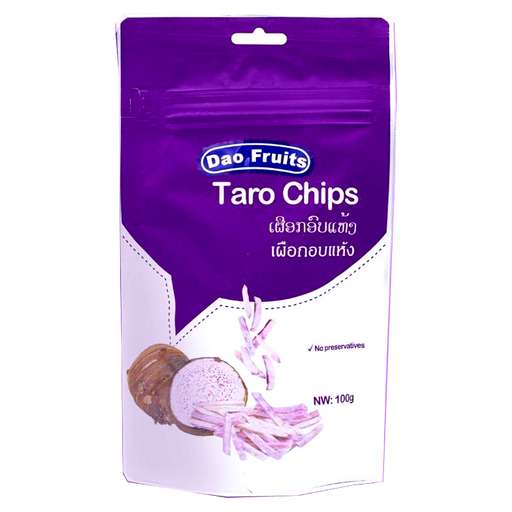 Dao fruits Taro Chips Pack 100g