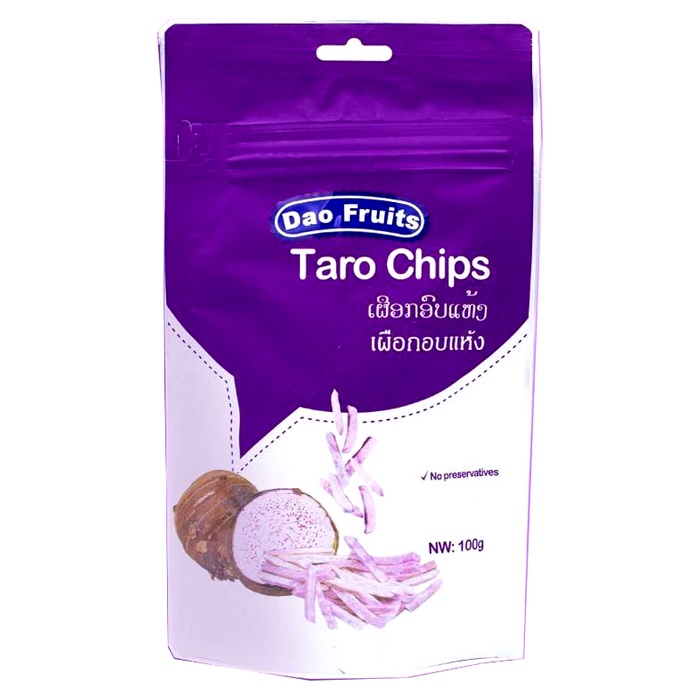 Dao fruits Taro Chips Pack 100g