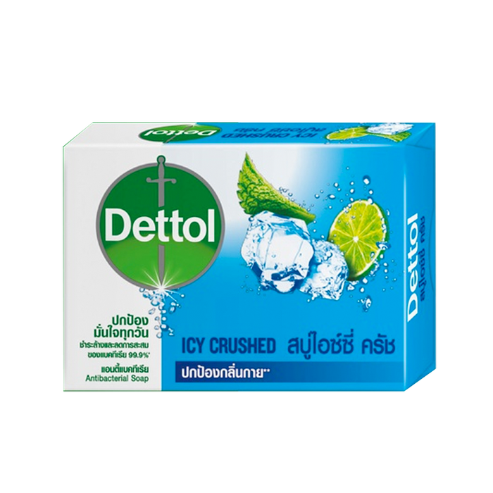 Dettol Antibacterial Bar Soap Icy Crushed 65g