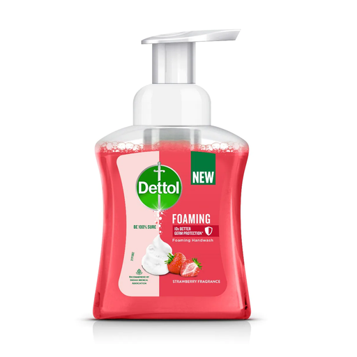 Dettol Strawberry Foaming Handwash Pump 250ml