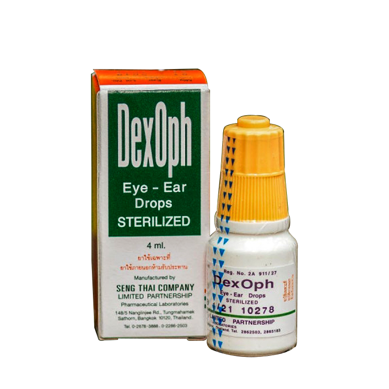 DexOph Eye-Drops Sterilized ຂະໜາດ 4ml