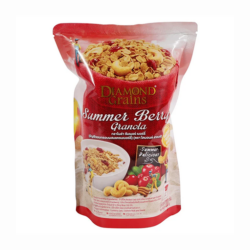 Diamond Grains Granola Cereal Summer berry flavor 220g