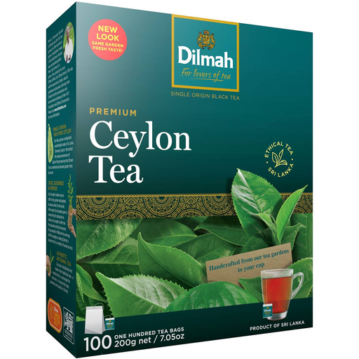 Dilmah Pure Ceylon Tea  100pk 200g