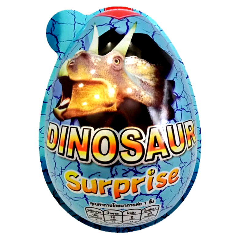 Dinosaur Egg Rich in Milk With Surprise  Size 15g