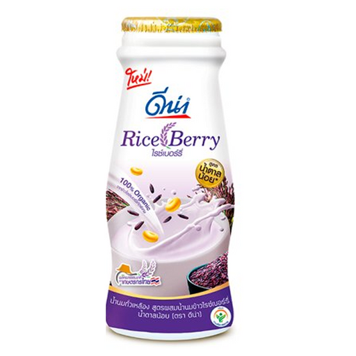 Dna Soy Milk with Riceberry Milk Low Sugar 180ml
