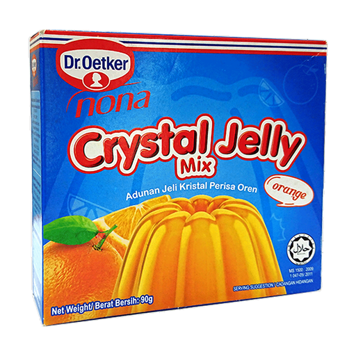 Dr Oetker Nona Crystal Jelly Orange Mix 90g
