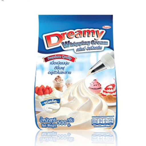 Dreamy Whipped Cream Unsweetened 500g