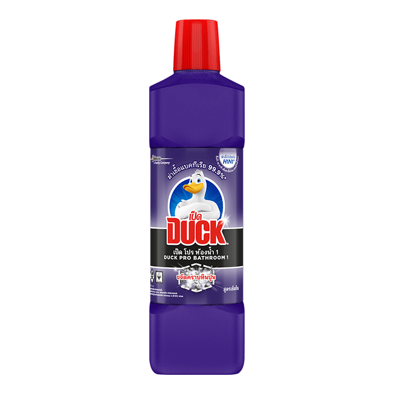 Duck Pro Bathroom  Cleaner Concentrated Toilet Formula Remov plaque Size 900ml