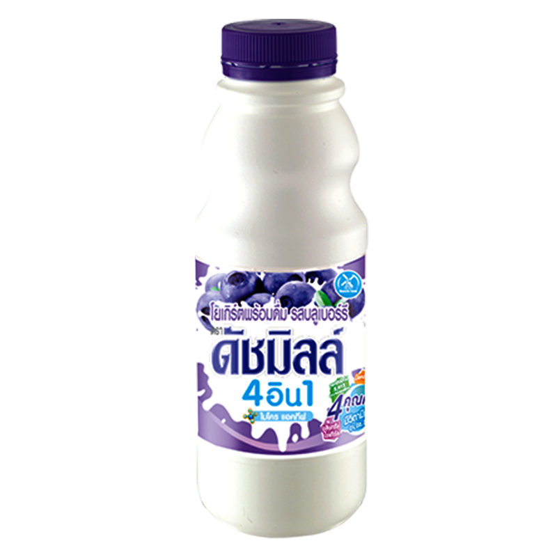 Dutch Mill Yoghurt Drink Blueberry Flavor 400ml