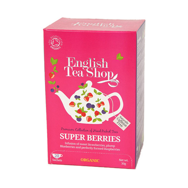 English Teashop Organic Super Berries 2g x 20bag 40g