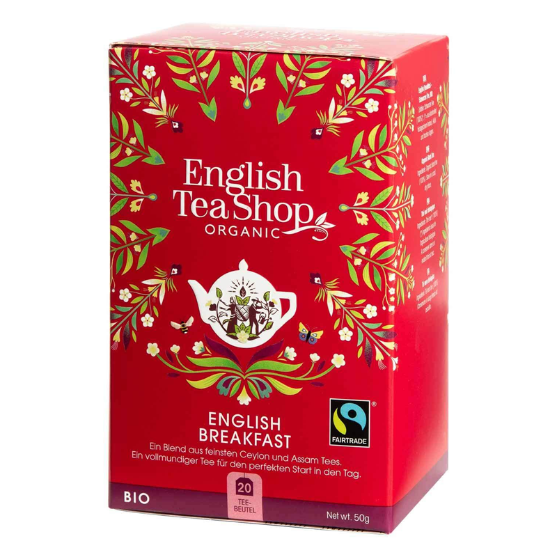English Teashop Organic English Breakfast 2.5g x 20bag 50g