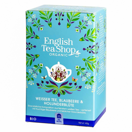ຊາ ENGLISH TEASHOP W TEA BBERRY ELDER FLOWER 40G