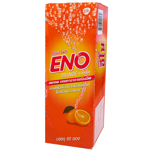 ENO Fruit Salt Orange Flavoured boxes of 60 pcs