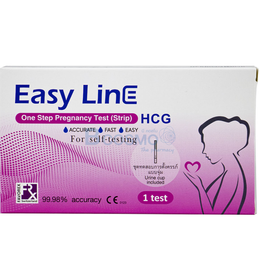 Easy Line one Step Pregnancy Test (Strip)HCG  1 test