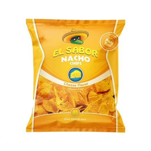 El Sabor Nacho Chips Cheese Flavor Gluten Free 225g