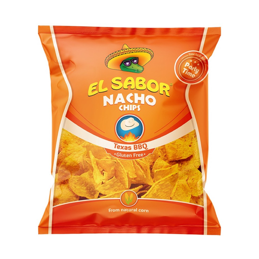 El Sabor Nacho Chips Texas Flavor Gluten Free 225g