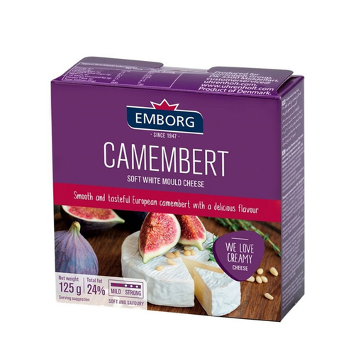 Emborg Camembert  Cheese 125g