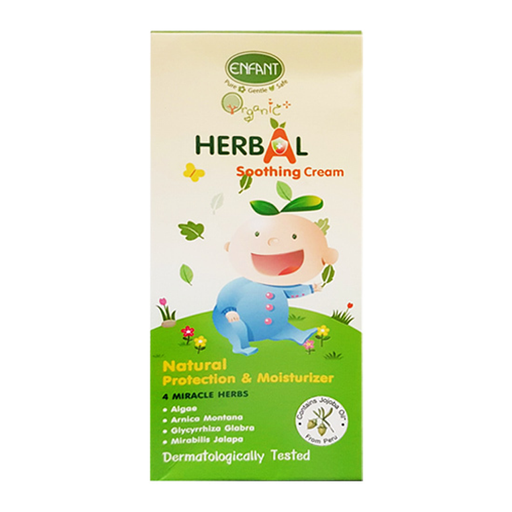 Enfant Herbal Soothing Cream Natural Protection & Moisturizer 25ml