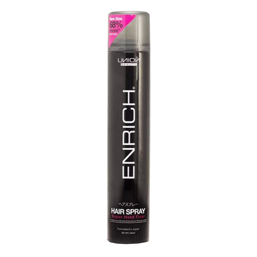 Enrich Hair Spray Super Hold Fixer Enrich Hair Spray ລະດັບ 420ml