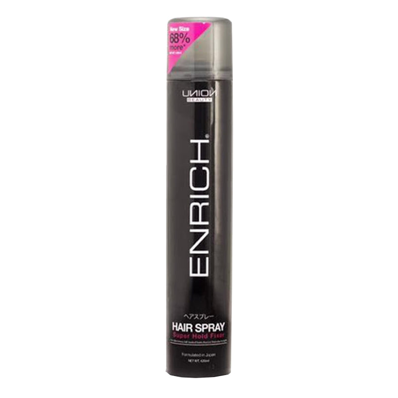Enrich Hair Spray Super Hold Fixer Enrich Hair Spray Level 420ml
