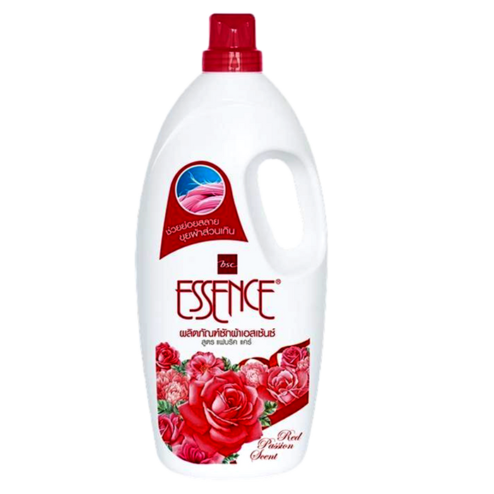 ຜະລີດຕະພັນຊັກຜ້າ Essence Detergent Liquid Soap Red Passion Scent Size 1900ml