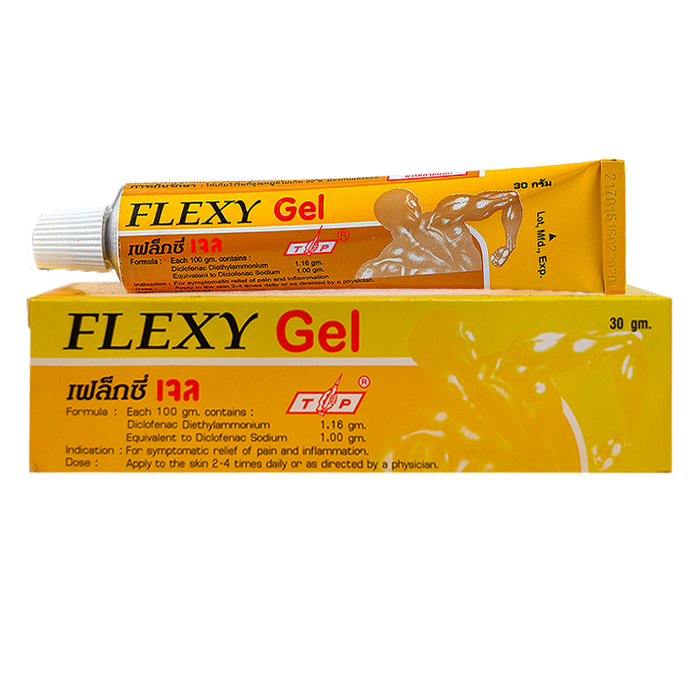 FLEXY Gel For symptomatic relief of pain and inflammation Size 30g