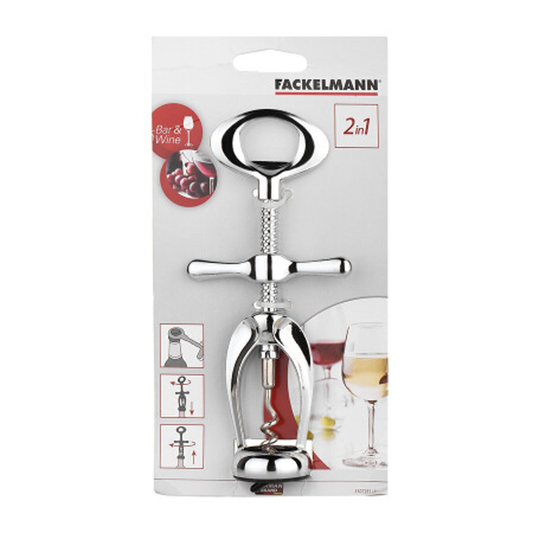 Fackelmann Wine Opener 2 in 1 (5307281)